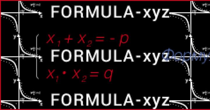 Προφορική λύση τετραγωνικών εξισώσεων και θεώρημα Vieta